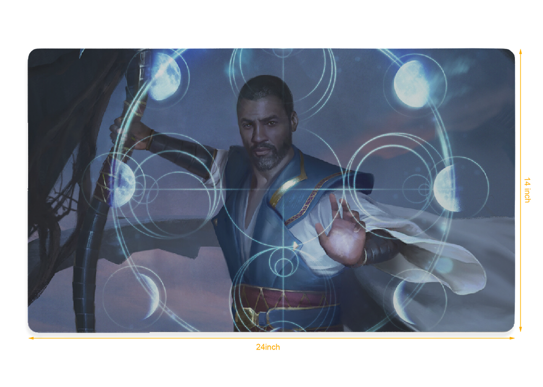 Playmat de Teferi, Who Slows the Sunset